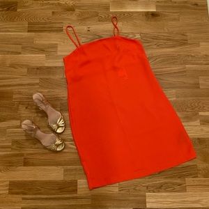 NWT Orange H&M spaghetti strap dress - Size 10
